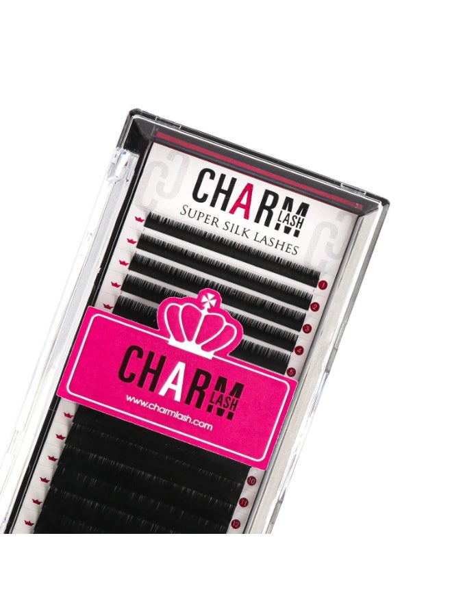 CHARM LASH Super Silk Lashes 0.07  length 15, C- 12 lines - Image 1